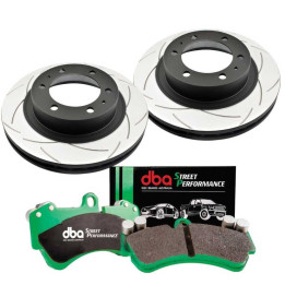 Set Frână Față, DBA T2 Street Performance, Toyota FJ Cruiser 2006 - 2023, Toyota Hilux 2005 - 2020 - EDK.ro