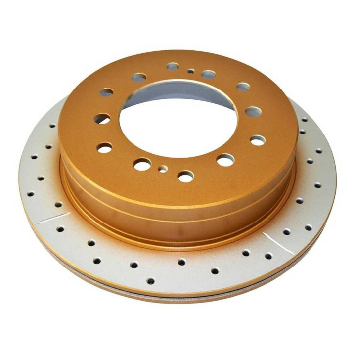 Rear Brake Kit, DBA X-Gold Street Performance, Toyota FJ Cruiser 2006 - 2023, Toyota Land Cruiser 2009 - 2023 - EDK.ro