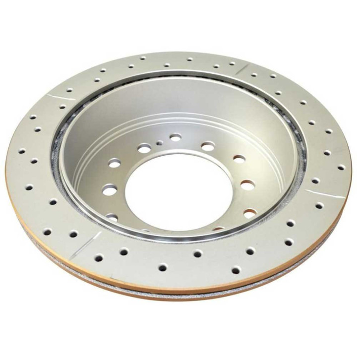 Rear Brake Kit, DBA X-Gold Street Performance, Toyota FJ Cruiser 2006 - 2023, Toyota Land Cruiser 2009 - 2023 - EDK.ro