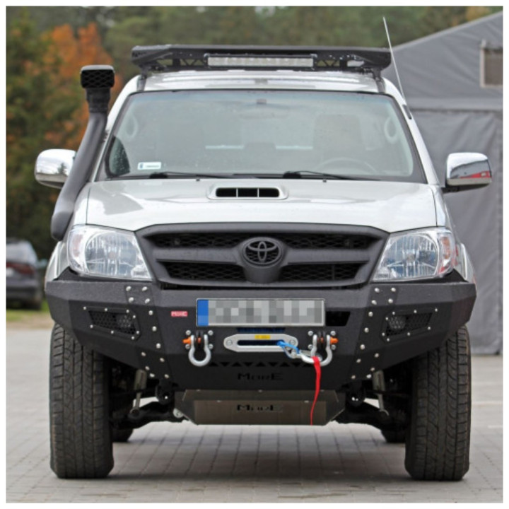 Off-Road Bullbar, MorE 4x4, Toyota Hilux 2005 - 2015 - EDK.ro