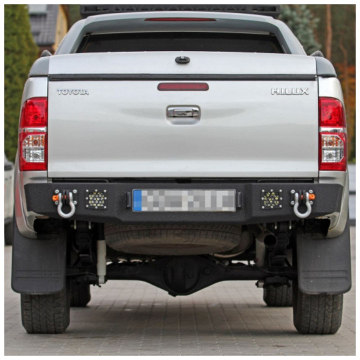 Bară de Protecție Spate, MorE 4x4, Toyota Hilux 2005 - 2015 - EDK.ro