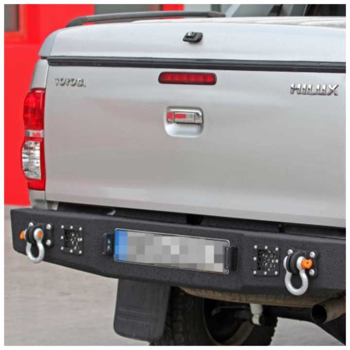 Rear Protection Bar, MorE 4x4, Toyota Hilux 2005 - 2015 - EDK.ro