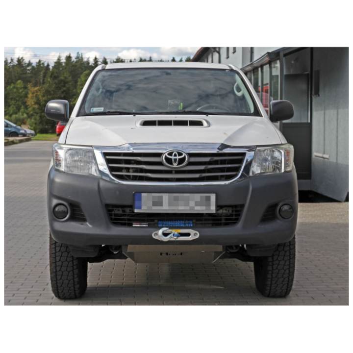 Placă de Montare Ascunsă pentru Troliu, MorE 4x4, Toyota Hilux 2005 - 2015 - EDK.ro
