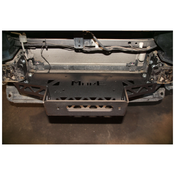 Hidden Winch Mounting Plate, MorE 4x4, Toyota Hilux 2015 - 2020 - EDK.ro