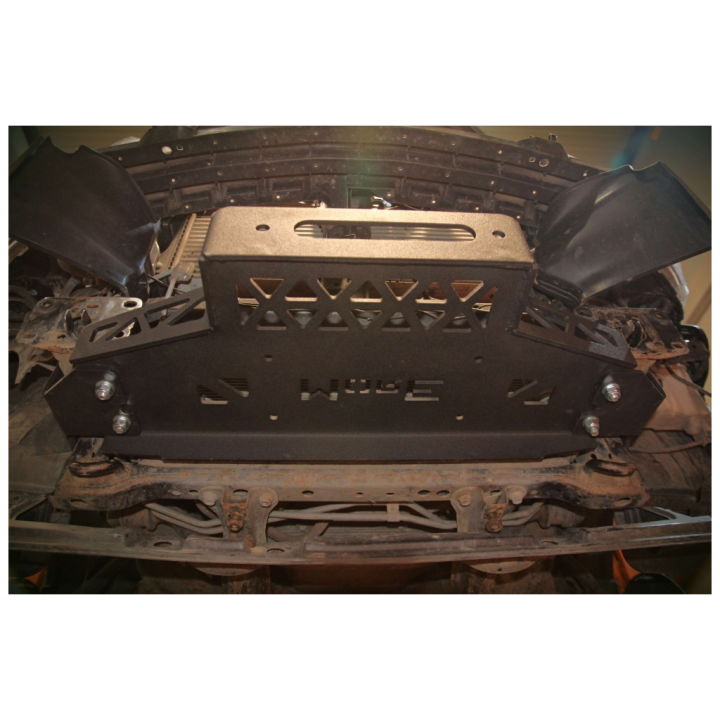 Placă de Montare Ascunsă pentru Troliu, MorE 4x4, Toyota Hilux 2015 - 2020 - EDK.ro