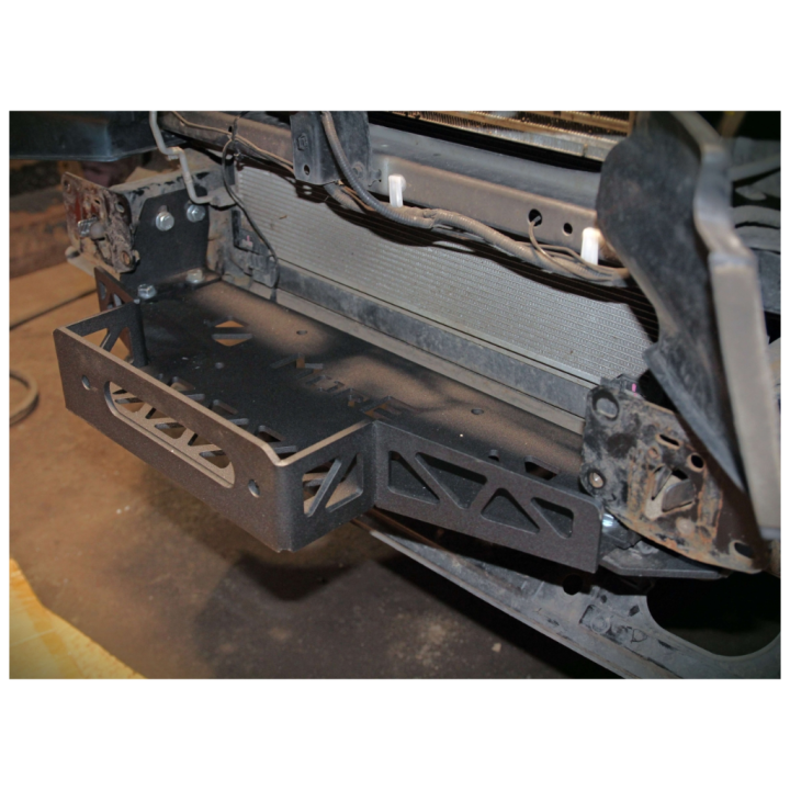 Placă de Montare Ascunsă pentru Troliu, MorE 4x4, Toyota Hilux 2015 - 2020 - EDK.ro