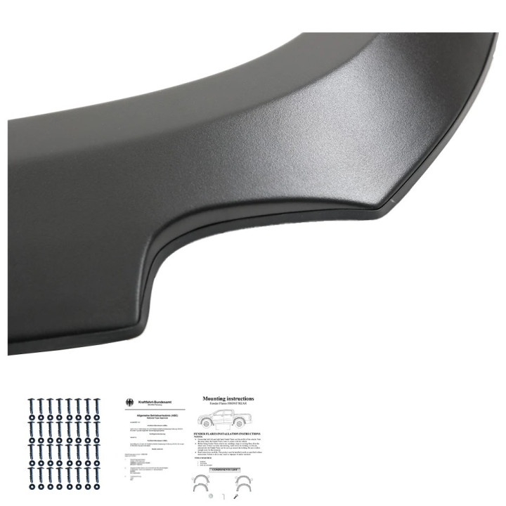 Fender Flares, OFD Bad Boy, Toyota Hilux 2015 - 2020 - EDK.ro