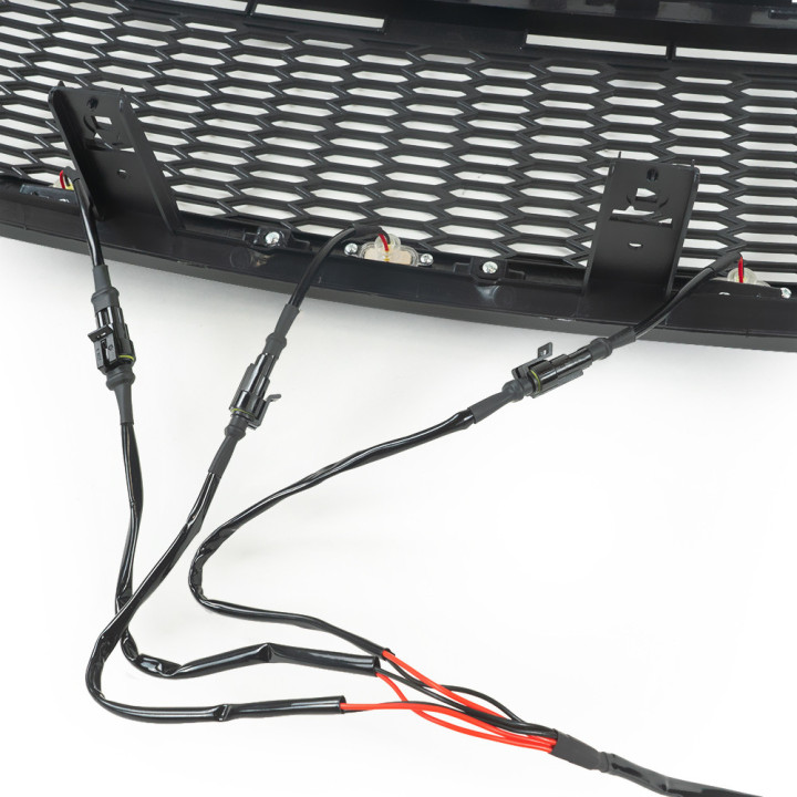Grilă cu Iluminare LED, OFD, Toyota Hilux 2015 - 2020 - EDK.ro