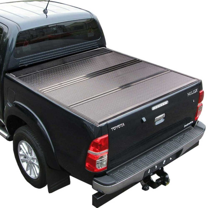 Închidere de Benă Tip Capac, OFD Tri-Fold, Toyota Hilux 2015 - 2025 - EDK.ro