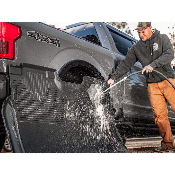 Front and Rear Floor Mats Weatherbeater, Husky Liners Double Cab, Toyota Hilux 2015 - 2025 - EDK.ro
