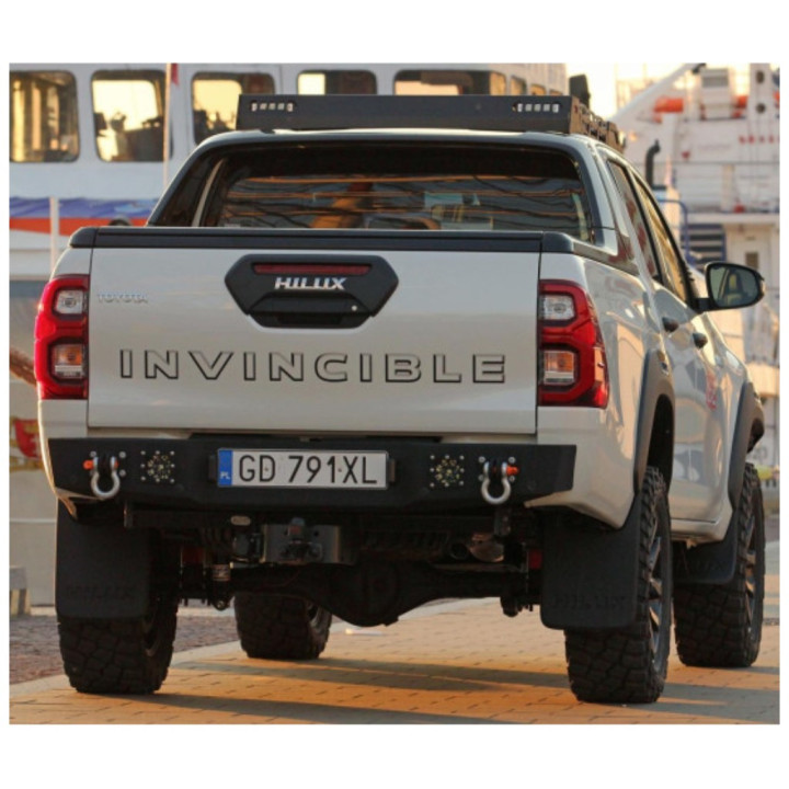 Bară de Protecție Spate, MorE 4x4, Toyota Hilux 2015 - 2025 - EDK.ro