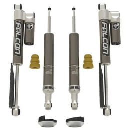 Leveling Lift Kit with Falcon Shock Absorbers, TeraFlex Lift 0-2.25 Inch, Toyota Hilux 2015 - 2025 - EDK.ro