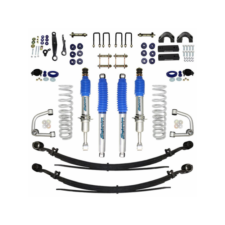 Suspension Lift Kit Twin-tube, Superior Engineering Lift 3 Inch, Toyota Hilux 2015 - 2025 - EDK.ro