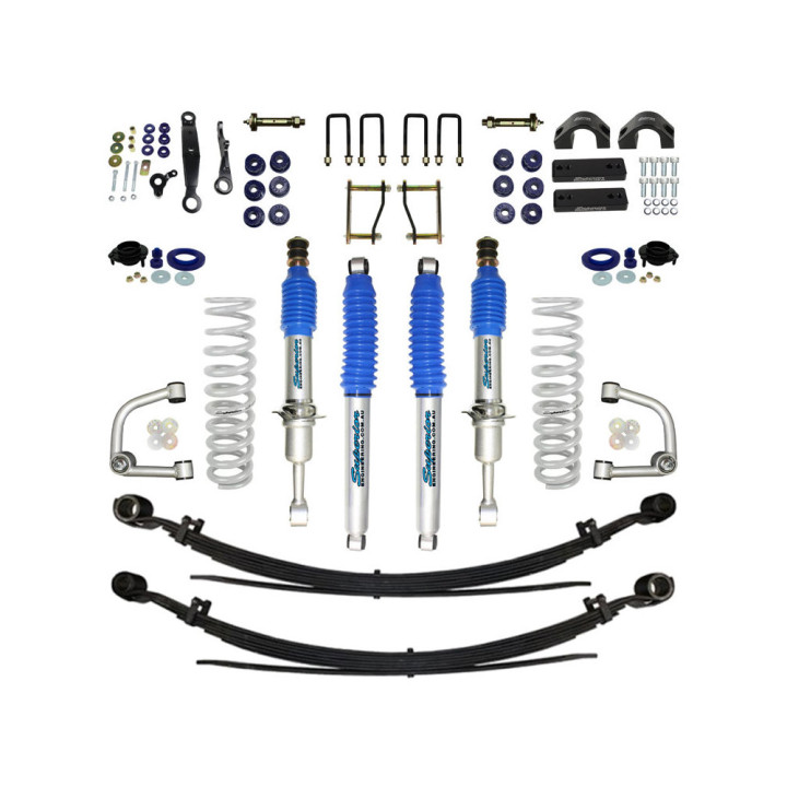Suspension Lift Kit Twin-tube, Superior Engineering Lift 3 Inch, Toyota Hilux 2015 - 2025 - EDK.ro