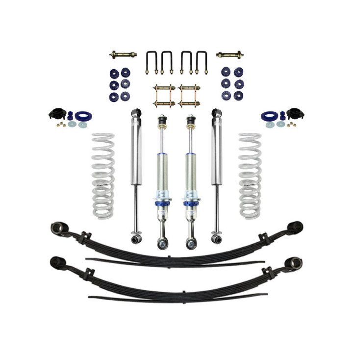 Suspension Lift Kit Monotube IFP, Superior Engineering Lift 2 Inch, Toyota Hilux 2015 - 2025 - EDK.ro