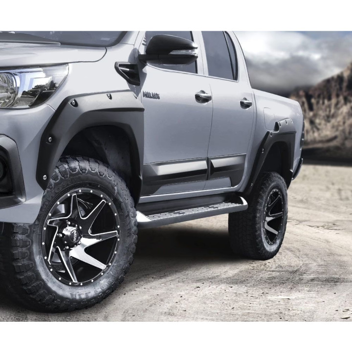 Set Bandouri Portiere, Air Design, Toyota Hilux 2015 - 2025 - EDK.ro