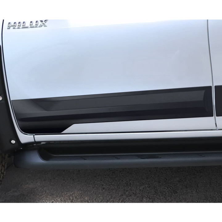Door Rocker Panel Set, Air Design, Toyota Hilux 2015 - 2025 - EDK.ro