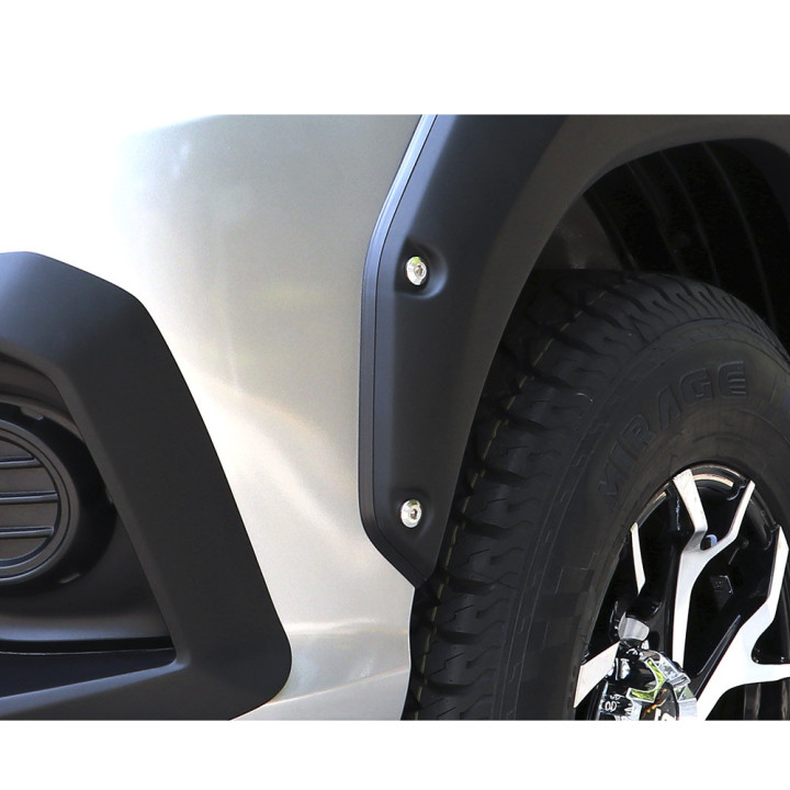 Front and Rear Fender Flares, Air Design Super Bolt, Toyota Hilux 2015 - 2025 - EDK.ro
