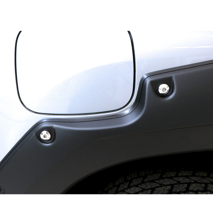 Front and Rear Fender Flares, Air Design Super Bolt, Toyota Hilux 2015 - 2025 - EDK.ro
