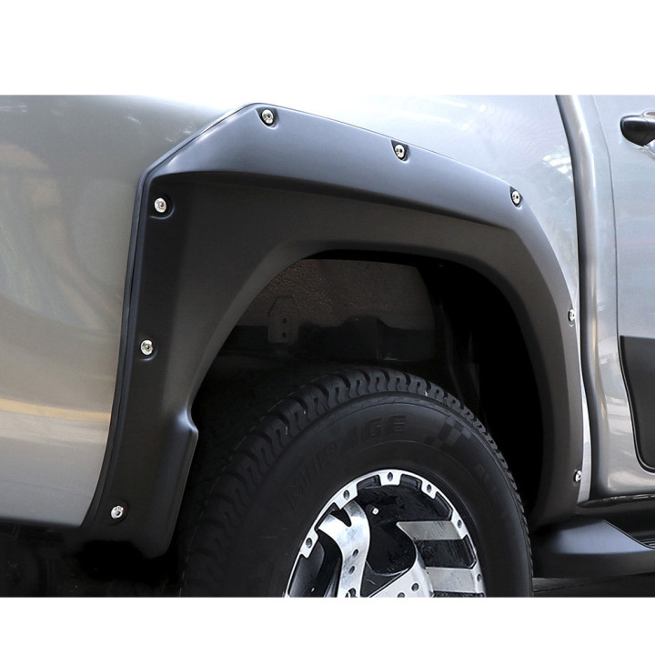 Front and Rear Fender Flares, Air Design Super Bolt, Toyota Hilux 2015 - 2025 - EDK.ro