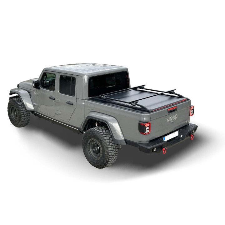 Electronically Assisted Roll Top Tonneau Bed Cover, Tessera 4x4 Roll+, Jeep Gladiator 2020 - Present - EDK.ro