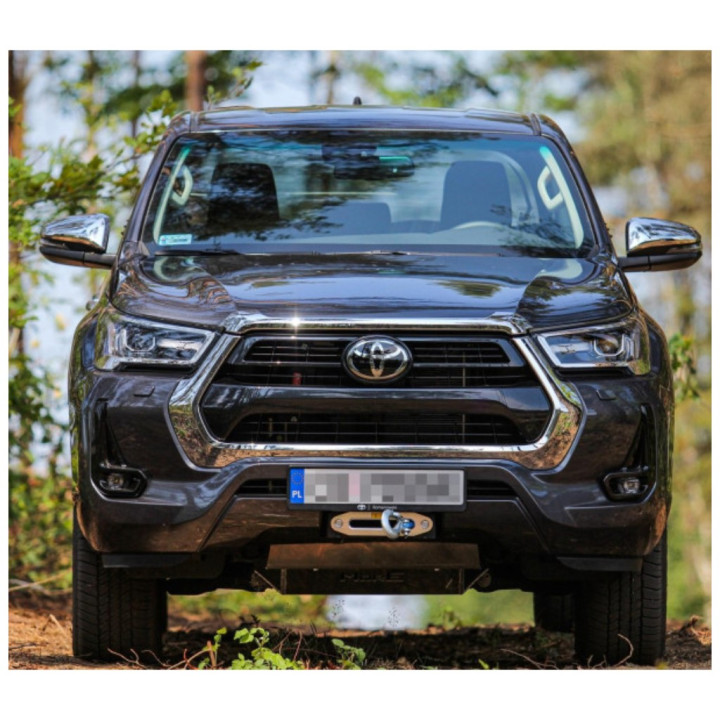 Hidden Winch Mounting Plate, MorE 4x4, Toyota Hilux 2020 - 2025 - EDK.ro