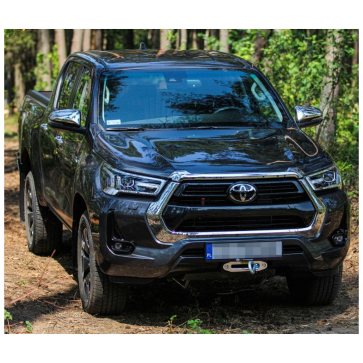 Hidden Winch Mounting Plate, MorE 4x4, Toyota Hilux 2020 - 2025 - EDK.ro