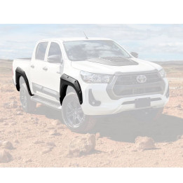 Extensii Aripi Față și Spate, Air Design Super Bolt SR/Diesel AT, Toyota Hilux 2020 - 2025 - EDK.ro
