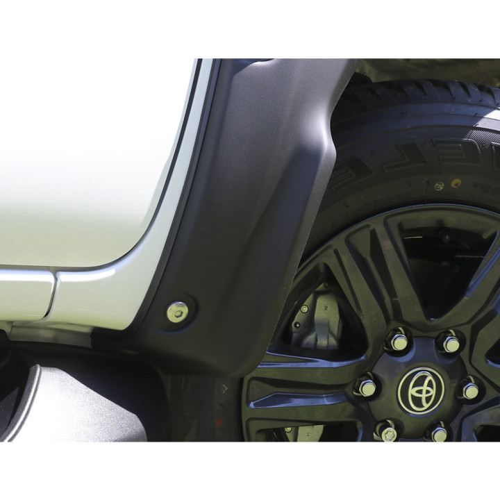 Front and Rear Fender Flares, Air Design Super Bolt SR/Diesel AT, Toyota Hilux 2020 - 2025 - EDK.ro