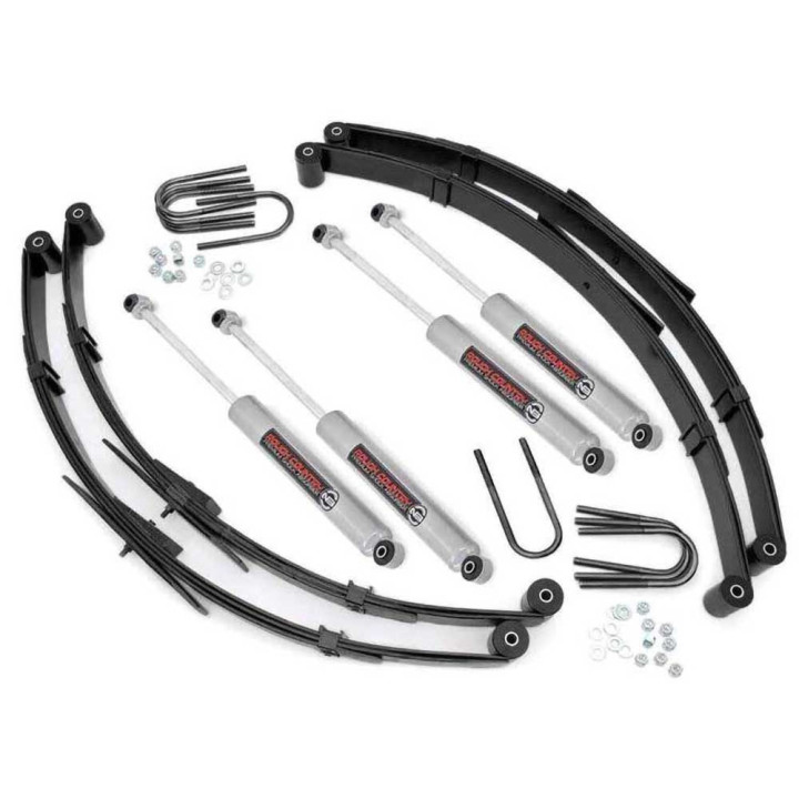 Kit Suspensie de Ridicare, Rough Country Lift 4 Inch, Toyota Land Cruiser 40 1960 - 1984 - EDK.ro