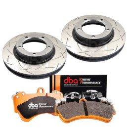Front Brake Kit, DBA T3 4000 Xtreme Performance, Toyota Land Cruiser 1984 - 2022 - EDK.ro