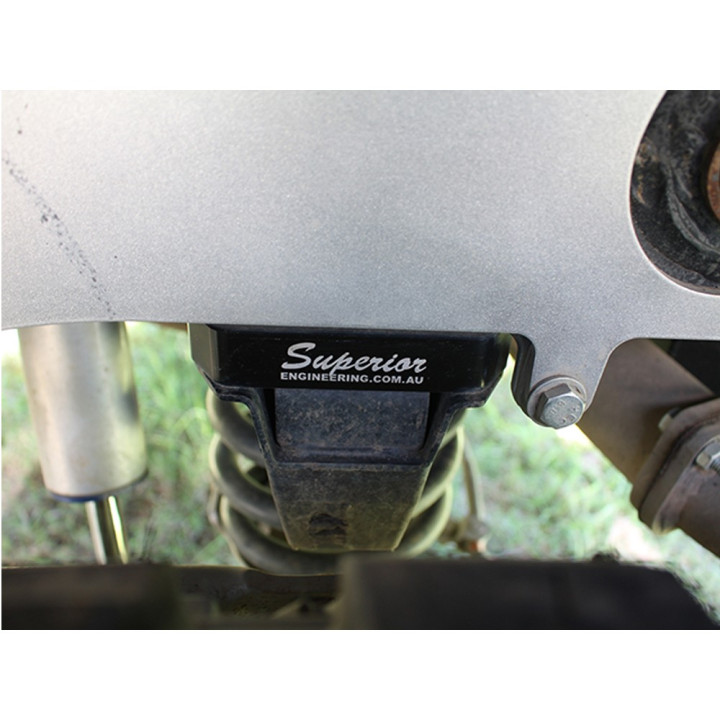 Rear Bump Stop Extensions 25 mm, Superior Engineering, Toyota Land Cruiser 1984 - 2022 - EDK.ro