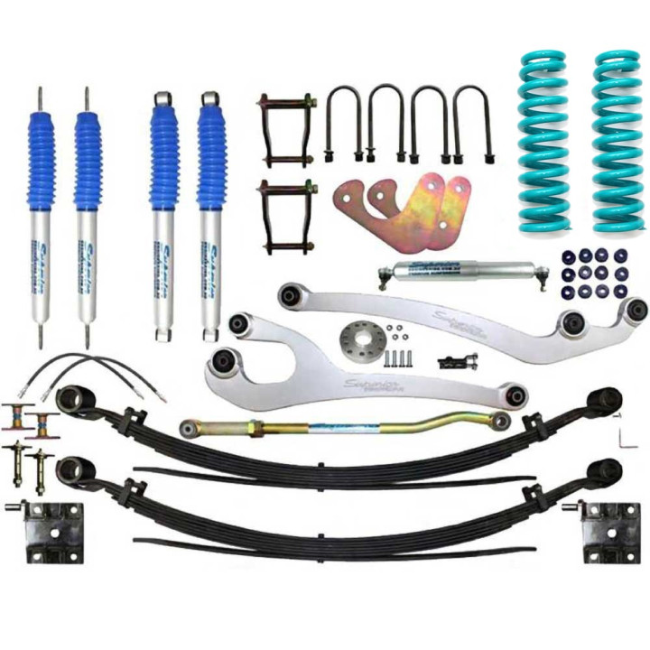 Kit Suspensie de Ridicare Superflex, Superior Engineering Lift 5 Inch, Toyota Land Cruiser 1984 - 2022 - EDK.ro