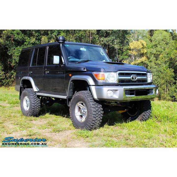 Suspension Lift Kit Superflex, Superior Engineering Lift 5 Inch, Toyota Land Cruiser 1984 - 2022 - EDK.ro