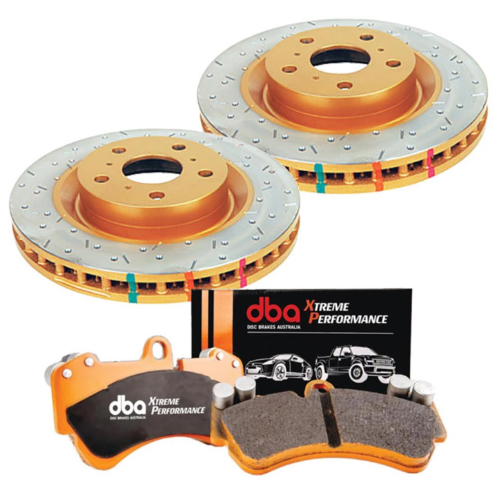 Front Brake Kit, DBA XS 4000 Street Performance, Toyota Land Cruiser 1990 - 1997 - EDK.ro