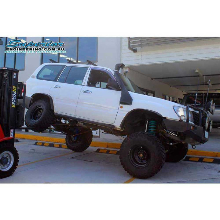 Suspension Lift Kit Super Flex, Superior Engineering Lift 5 Inch, Toyota Land Cruiser 80 / 100 1990 - 2007 - EDK.ro