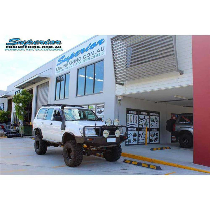 Suspension Lift Kit Super Flex, Superior Engineering Lift 5 Inch, Toyota Land Cruiser 80 / 100 1990 - 2007 - EDK.ro