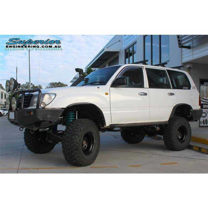 Suspension Lift Kit Super Flex, Superior Engineering Lift 5 Inch, Toyota Land Cruiser 80 / 100 1990 - 2007 - EDK.ro