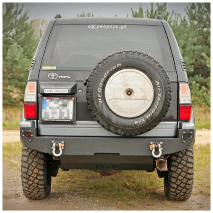 Bară de Protecție Spate, MorE 4x4, Toyota Land Cruiser 1996 - 2002 - EDK.ro