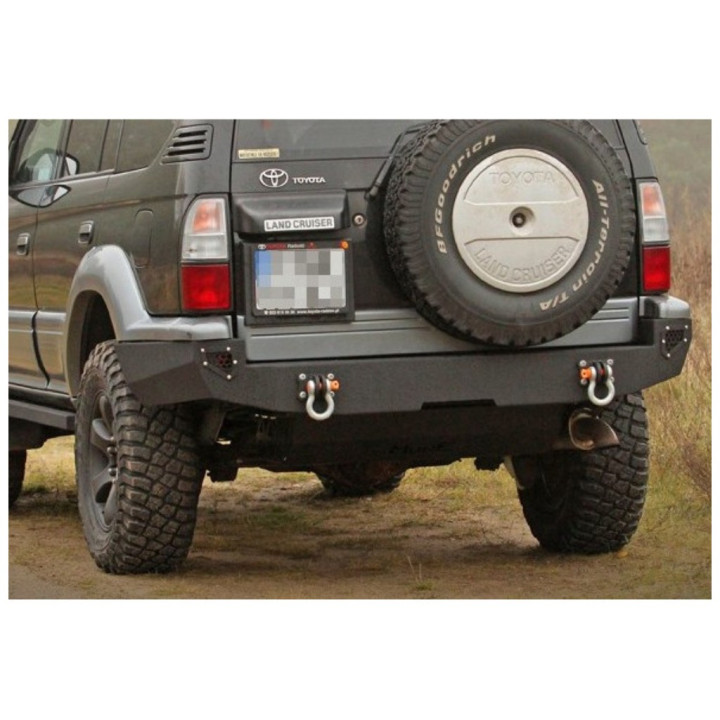 Rear Protection Bar, MorE 4x4, Toyota Land Cruiser 1996 - 2002 - EDK.ro