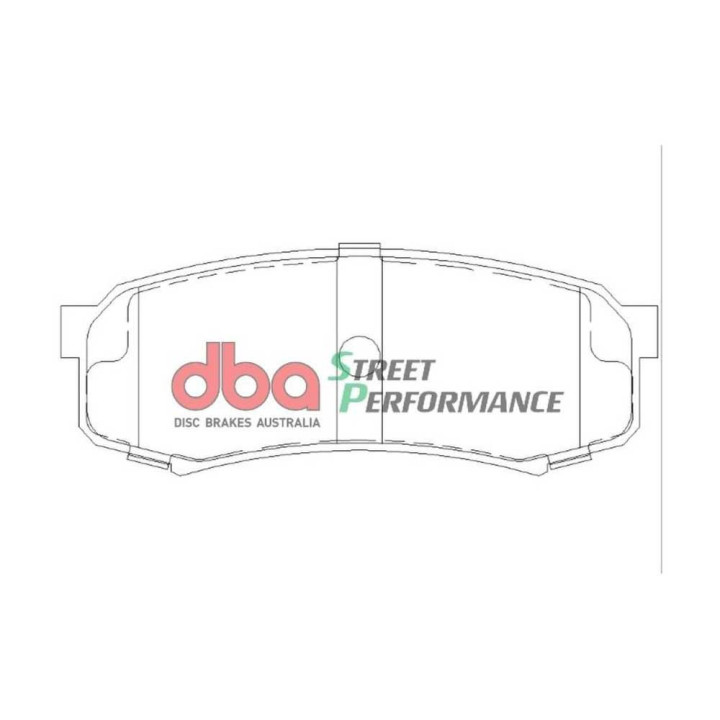 Rear Brake Kit, DBA T2 Street Performance, Toyota Land Cruiser 1996 - 2009 - EDK.ro