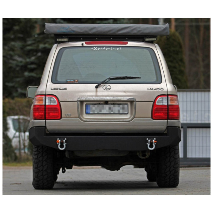 Rear Protection Bar, MorE 4x4, Toyota Land Cruiser 1998 - 2007 - EDK.ro