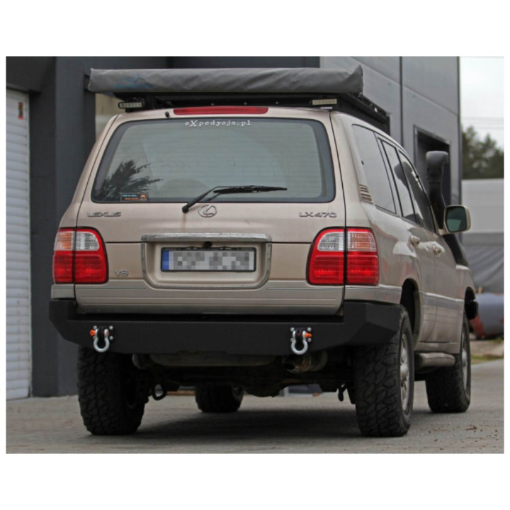 Rear Protection Bar, MorE 4x4, Toyota Land Cruiser 1998 - 2007 - EDK.ro