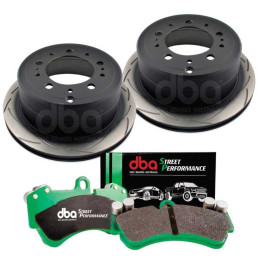 Rear Brake Kit, DBA T2 Street Performance, Toyota Land Cruiser 1998 - 2007 - EDK.ro