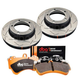Set Frână Față, DBA T3 4000 Xtreme Performance, Toyota Land Cruiser 1998 - 2007 - EDK.ro