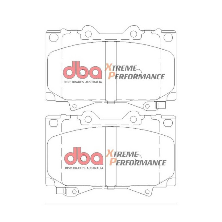 Front Brake Kit, DBA T3 4000 Xtreme Performance, Toyota Land Cruiser 1998 - 2007 - EDK.ro