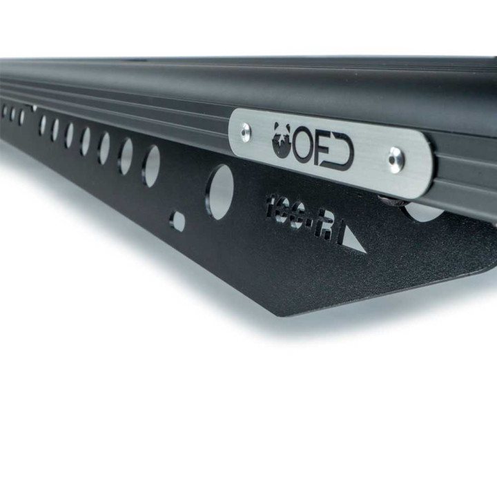 Roof Rack with Mounting Rails 220x142.5 cm, OFD, Toyota Land Cruiser 1998 - 2007 - EDK.ro