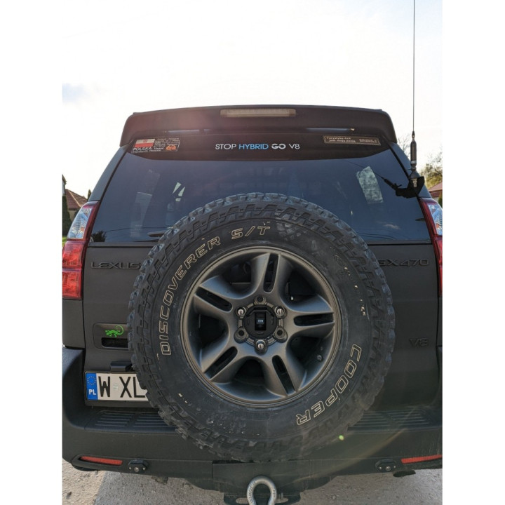 Tire Carrier, Bison Gear, Toyota Land Cruiser 2002 - 2009 - EDK.ro