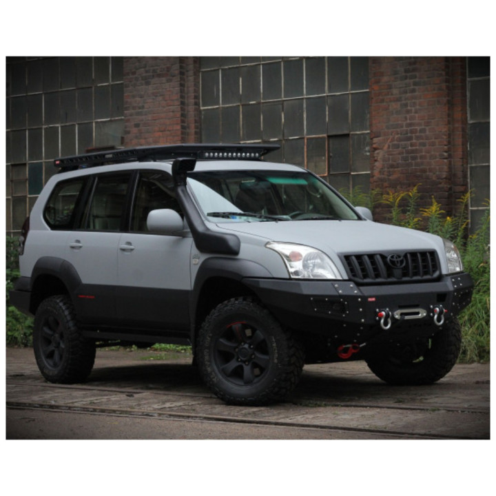 Off-Road Bullbar, MorE 4x4, Toyota Land Cruiser 2002 - 2009 - EDK.ro
