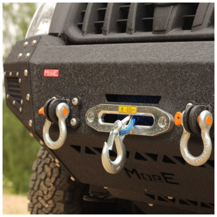 Off-Road Bullbar, MorE 4x4, Toyota Land Cruiser 2002 - 2009 - EDK.ro